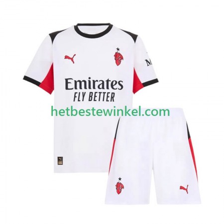 AC Milan Voetbalshirts Kind Uit 2025-26